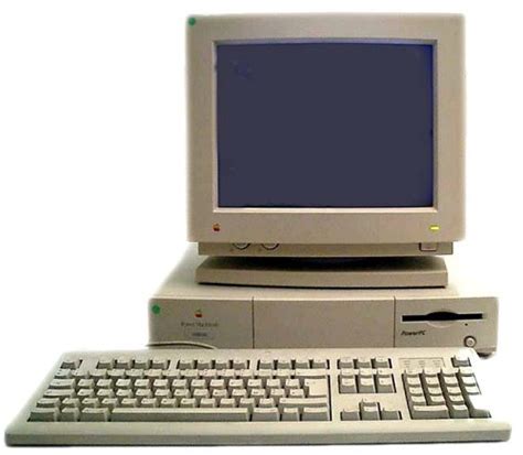 Power Macintosh 610066 Apple Computer With Design Kb Tested Powers On