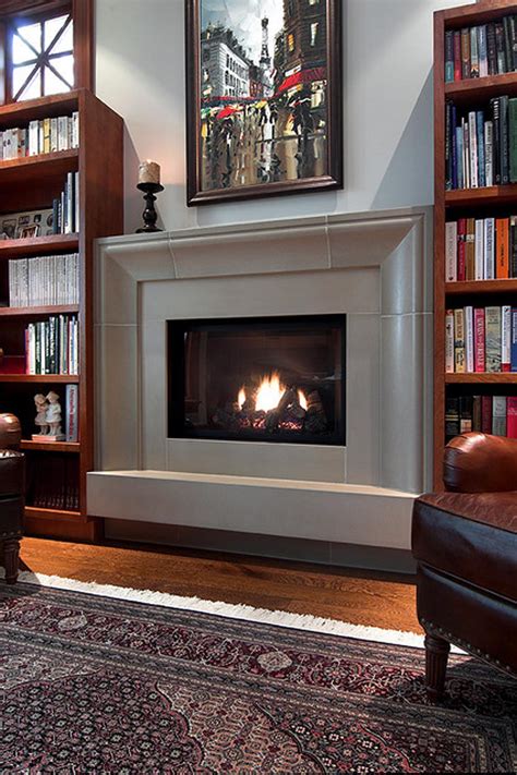 Contemporary Fireplace Mantels Ideas Bmp A