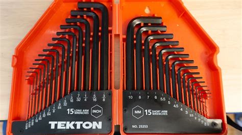 Tekton 30 Piece Hex Key Set Review The Drive