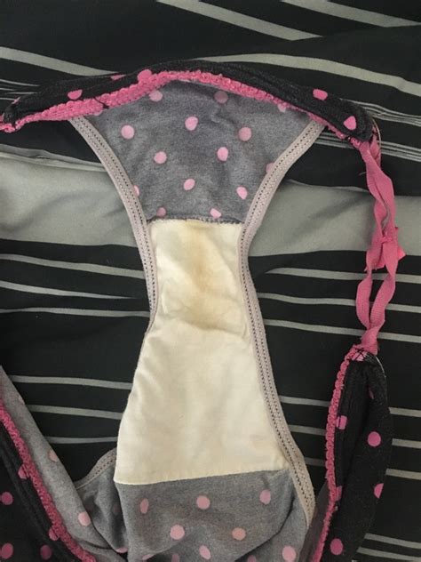 Wet Stained Bikini Panties Scented Pansy