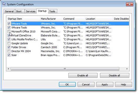 How To Change Startup Programs In Windows
