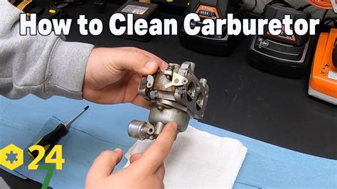 How To Clean Carburetor On John Deere Mower Remove Clean And Install