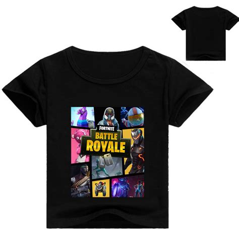 Fortnite Battle Royale 3 Kids Unisex T Shirt Size 4 12 Herse Clothing