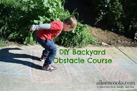 Diy Backyard Obstacle Course Aileen Cooks