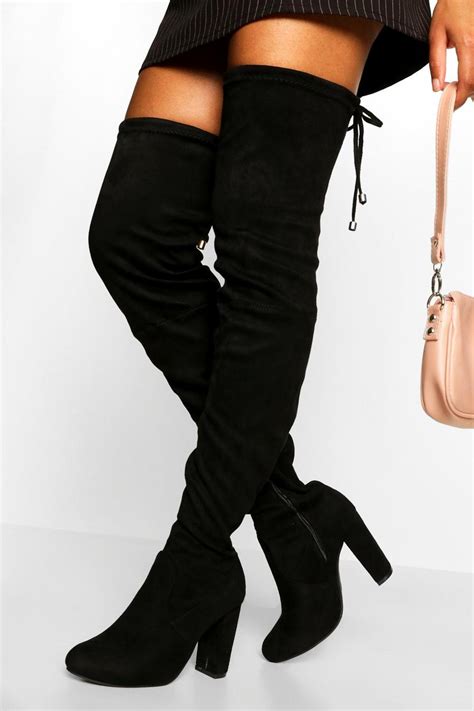 Wide Fit Thigh High Boots Sitesunimiit