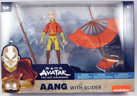 Avatar The Last Airbender Aang With Glider Mcfarlane Toys Action Figure