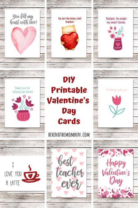 Free Teacher Appreciation Cards For Valentines Day