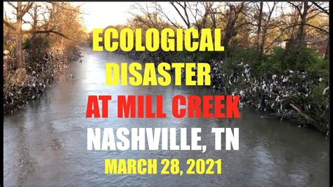 Mill Creek Aftermath Of The March 28th 2021 Flood Youtube