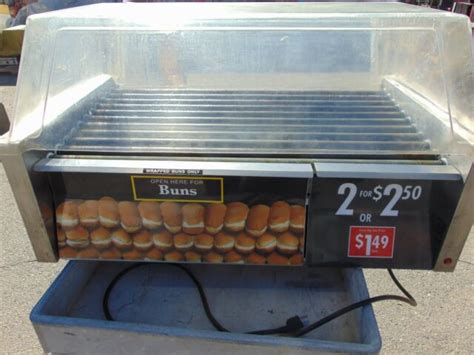 Star Grill Max Roller Grills With Electronic Controls And Built In Bun