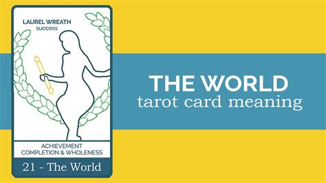 The twenty first major arcana marks the end of an important project or when reversed, the world means that you have been taking the easy way out. The World Tarot Card Reading and Meaning - YouTube