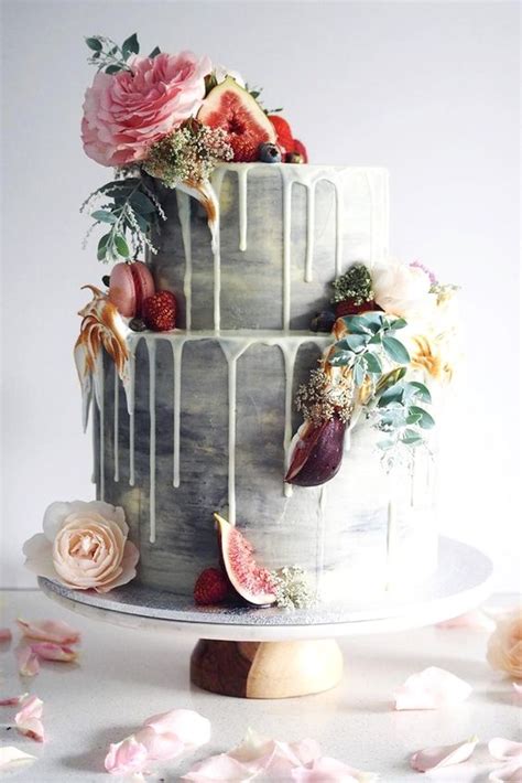 23 Unique and Elegant Marble Wedding Cake Ideas - Page 2 of 2