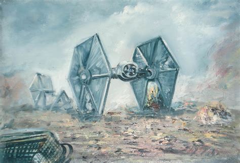 Click This Image To Show The Full Size Version Star Wars Painting