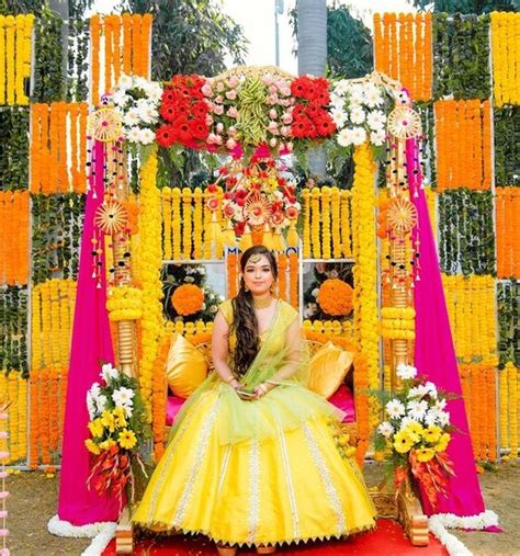 10 Best Haldi Decoration Ideas For The Most Beautiful Ceremony