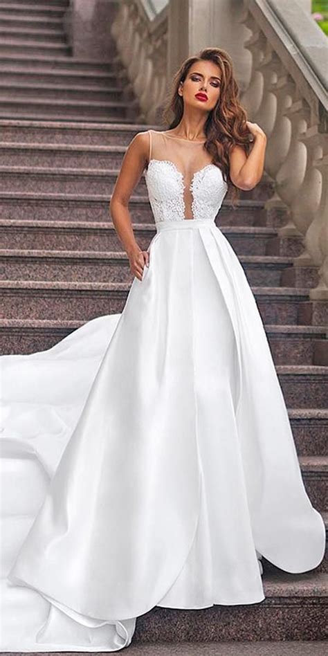 Let's be honest, discussing budget is probably your least favorite part of wedding planningand we don't blame you! Excellent And Elegant Silk Wedding Dresses ★ #bridalgown # ...