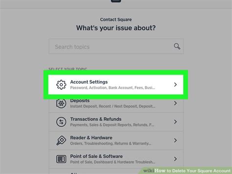 The second method involves going directly to their official cash app website, preferable if you are at home or in the office. How to Delete Your Square Account: 8 Steps (with Pictures)