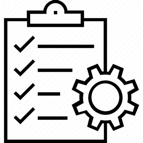 Clipboard Cog Project Project Management Task Icon Download On