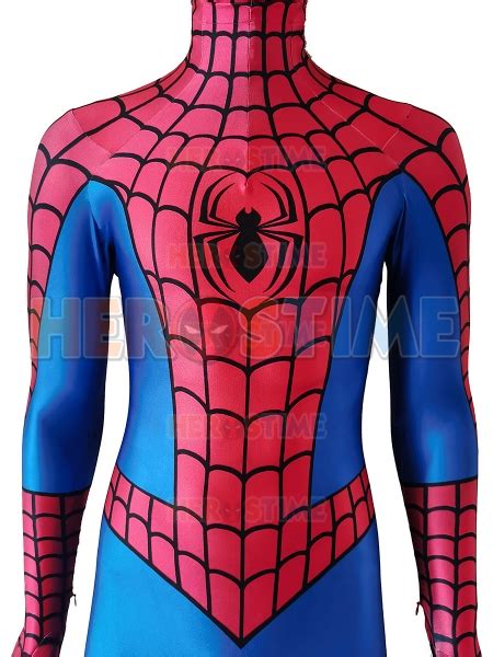 classic spider man costume with muscle shade spider man cosplay