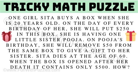 Tricky Math Interview Question Critical Thinking Puzzle
