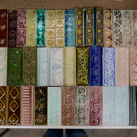 Victorian Border Tiles Wells Tile And Antiques On Line Resource And