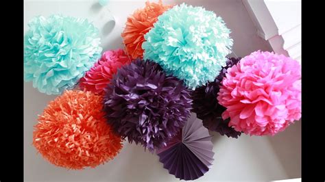 How To Diy Paper Pom Tutorial Decorations That Impress
