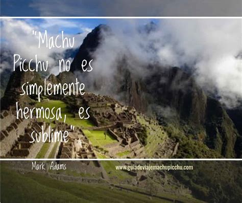 Visiting machu picchu is a dream for many, but too often it's mistaken as too pricey. Machu Picchu frases - Guia de viaje Machu Picchu