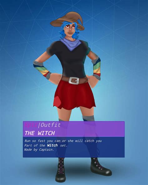 You can actually cover a reasonable distance on one of these sweepers, especially if you launch yourself from. The Witch Fanmade halloween skin | Fortnite: Battle ...