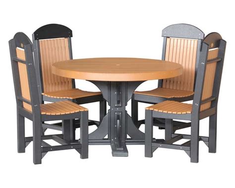 Jul 06, 2018 · table size number of people layout average price; 4-Foot Round Table with 4 Regular Chairs | Patio Table ...