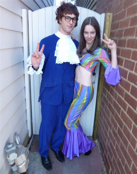 Austin Powers Foxxy Cleopatra Couple Costume Bam Bam Costume Hire
