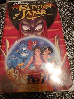Walt Disney S The Return Of Jafar VHS 1994 Aladdin II 2 Sealed