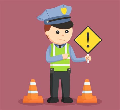 Traffic Police Vector Art Stock Images Depositphotos