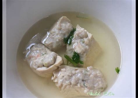 Berikut resep membuat tahu dan tempe bacem ala rumahan. Resep Kuah Bakso Tahu Putih oleh Indah Lie - Cookpad