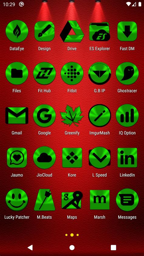 Android용 Green And Black Icon Pack Free Apk 다운로드