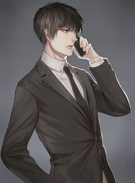 Anime Guys In Suits Archives Pictstars Free All Photos And Images