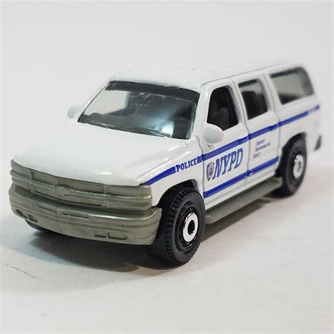 Buy Matchbox Limited New York White Nypd 2000 Chevy Suburban 1003 164