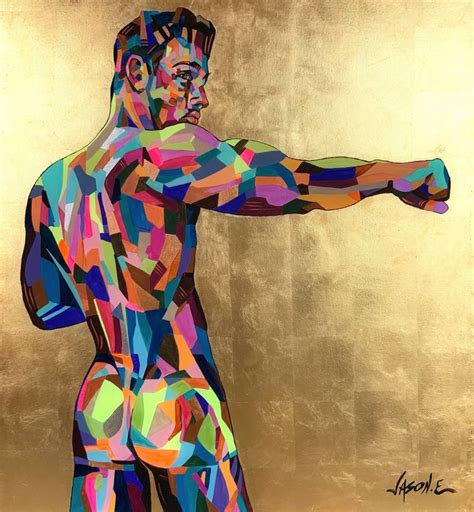 Nude Warm Up Painting By Jason Ebrahimi Saatchi Art