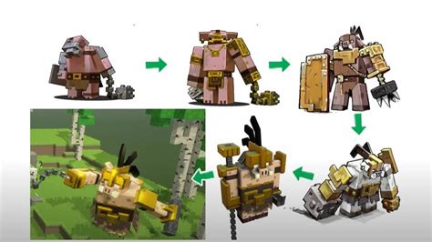 Minecraft Legends Shows Off Some Of The New Mobs Youll Be Battling
