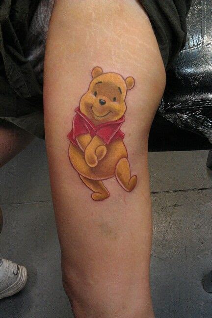 Pooh Bear Tattoo By Me Tattoo Winniethepooh Poohbear Colortattoo Winnie The Pooh Tattoos