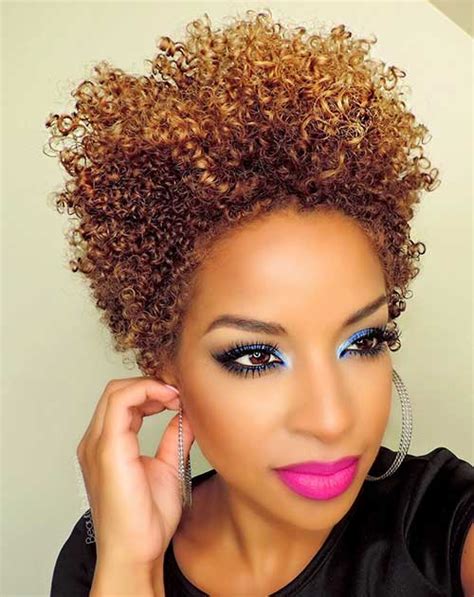 25 Short Curly Afro Hairstyles Short Haircutcom