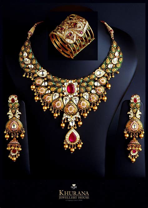 Gorgeous Kundan Necklace Sets By Khurana Jewellers Jewellery Designs