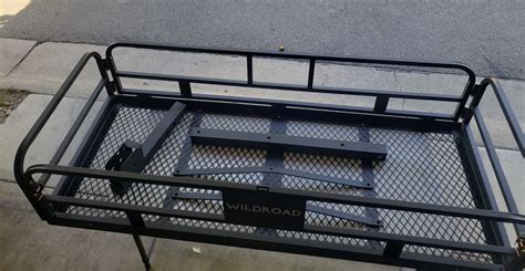 37mo Finance Wildroad Hitch Mount Cargo Carrier Basket 500 Lbs