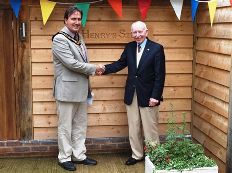 John Surtees Opens Henrys Studio At Headway West Kent