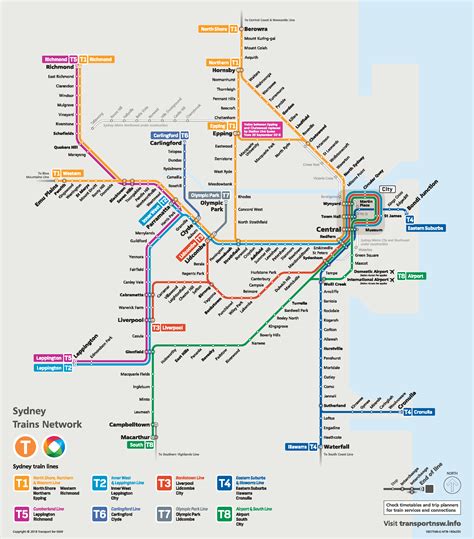 Sydney Metro Rail Map Images And Photos Finder