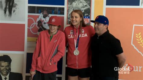 Red Deer Swimmer Rebecca Smith Home With Olympic Silver Medal ‘still