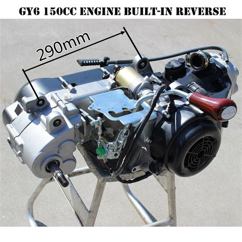 Gy6 150cc Fully Auto Reverse Engine Motor Quad Bike Dune Buggy Go Kart