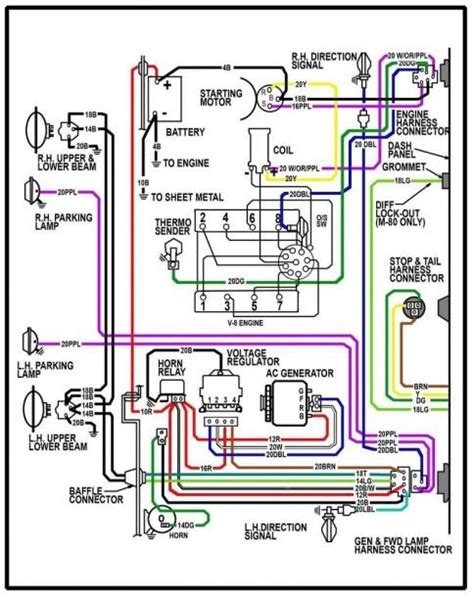 1966 Impala Wiring Diagram Schematic