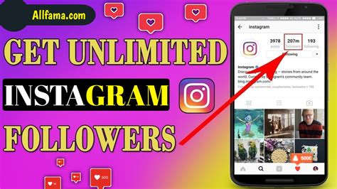 How To Get Unlimited Instagram Followers Allfama