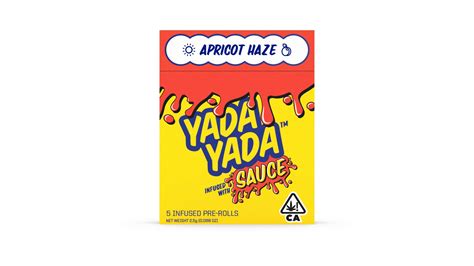 Yada Yada Yada Yada Apricot Haze 25g Prerolls Infused Weedmaps