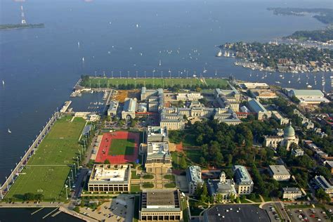 Us Naval Academy Harbor In Annapolis Md United States Harbor