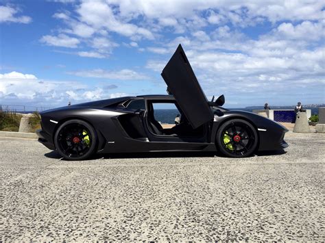 1 Of 1 Black On Black Lamborghini Aventador With Veneno Wheels Gtspirit