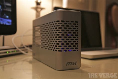 Egpus are supported by any mac with an intel processor and thunderbolt 3 ports 1 running macos high sierra 10.13.4 or later. MSI GUS II External Graphics for Laptops Showcased - Laptoping
